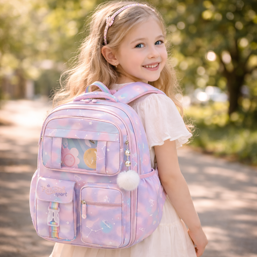 Premium School Backpack for Daily Use with Multiple Pockets