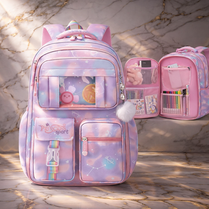 Premium School Backpack for Daily Use with Multiple Pockets