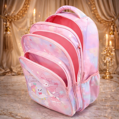 Stylish Pink School Bag For Girls