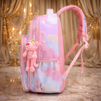Stylish Pink School Bag For Girls